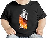 Scarlett Johansson Latex Suit オーガニックベビーTシャツ 12 - 18 Months