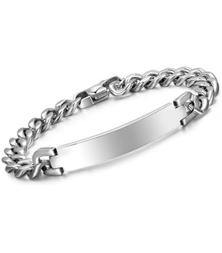 Amazon.co.jp: 極太 シェーヌダンクル シルバー 925 ブレスレット S925