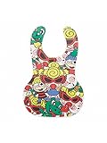 (マイファーストヒステリック) MY FIRST HYSTERIC BABY BOO!総柄 お食事エプロン ホワイト