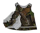 JLCK 2 pcベビー女の子用ドレスセットMossy Oak Camo Wフリル付きパンティー 24 MONTH