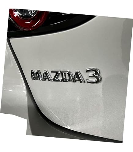 Amazon | グロスブラック MAZDA3(MC前/MC後)ハッチバック用 エンブレム 