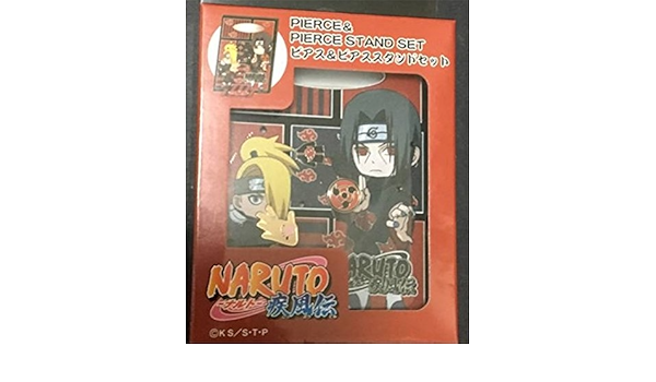 Amazon Narutoナルト疾風伝 ピアス スタンド イタチ デイダラ アニメ 萌えグッズ 通販