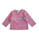 ソレイアード SOULEIADO カシュクールカーディガン ベリーパープル 90cm 47875