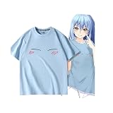 [FABWAY] 転生したらスライムだった件 Tシャツ リムル＝テンペスト 半袖 メンズ 夏服 柔らかい T-shirt 記念シャツ ファッション 通気性 Tシャツベーシックシンプル オシャレ (2XL,02) [並行輸入品]