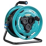 ハタヤ(HATAYA) 業務用戦力リール 屋外用 標準型 接地付 30m GN-30K