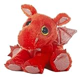 Dreamy Eyes Flame Plush 10 Red Dragon by Aurora by Aurora