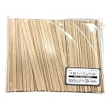 使い捨て 木製スパチュラ 400本入り 6mm x 140mm ウッドスパチュラ へら ヘラ