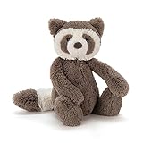 Jellycat Bashfulアライグマ、M、12インチ