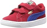 [プーマ] ベビーシューズ Suede 2 straps kids 356274 63バルバドス チェリー/マザリン ブルー 14.0(14cm)