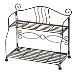 WireProducts 折りたたみ式 ワイヤーラック 55-26DBR