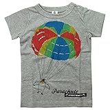 《H28年夏物》JEANS-b(ジーンズベー) 製品洗い加工済み スラブ天竺balloon半袖Tシャツ 80cm /MG NO.B-360133