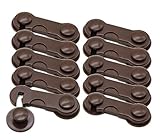 sac taske ワンタッチ ドアロックストッパー (ブラウン 10個)