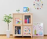 本棚　ブックシェルフ　ラック　ディスプレイラック　カラー：クリームホワイト　幅：75cm