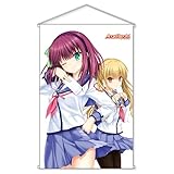 エンジェル ビーツ! ゆり & 遊佐 B2オペレーションタペストリー 約縦72.8cm×横51.5cm
