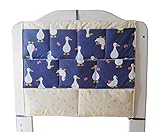 バッグベビーベッド収納袋ダックブルーハンギングオーガナイザーベビーベッドハンギングベビーベッド