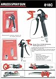 AEROPRO USA a818 C圧力フィードスプレーガンAirlessと互換性Graco、タイタン、Ryobi RAPシリーズ、およびHomeRightブランド