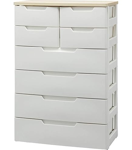 チェスト（ホワイト） タンス 棚 MCH-6895WH 萩原工業 Amazon｜チェスト（ホワイト） MCH-6895WH｜チェスト・タンス