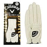 Callaway(キャロウェイ) Tour Authentic JV グローブ ホワイト 21cm