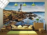 wall26 – 自己粘着壁紙大壁壁画シリーズ 66"x96" WMR-WP-X-C391-66x24x4