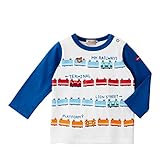 ミキハウス(mikihouse) MHトレイン プッチー長袖Ｔシャツ (11-5203-619) 100cm ブルー（15）