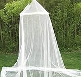 JesicaドームネッティングMosquito Netベッドキャノピー – ホワイト