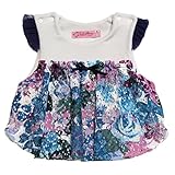 Lala Dress ララドレス ドレスベスト S 60-70cm リナ パープル 花柄 lldfw1603-01