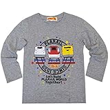 トミカ プラレール タカラトミー 長袖Tシャツ ロンT 秋物 子供用 fo-nt04 120cm No.03
