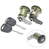 1セットフロントドアロックバレルキーセットフォードフィエスタ1995-2002 ka 1996-2008宅配便エスコート1995-2001