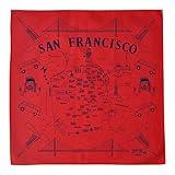 MAPTOTE バンダナ San Francisco red