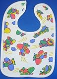 BabywearUK Aeroplane Plastic backed Bib - British Made by BabywearUK