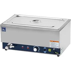 業務用 電気式 フードウォーマー 湯煎式保温器 ワイドに使う横置きタイプ (ホテルパン1/1) KIPROSTAR(キプ…