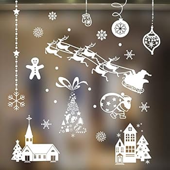 50 クリスマス 窓 シール 100 で最高の画像
