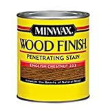 Minwax 22330 1/2 Pint Wood Finish Interior Wood Stain, English Chestnut [並行輸入品]