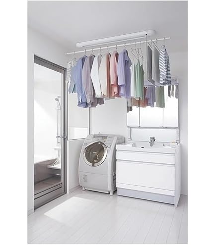 手渡し　ものほし上手 天井埋め込みタイプ　FQ0402-3N ロング　収納　室内 楽天市場】【全品対象200円OFFクーポン】室内物干し＜ものほし上手