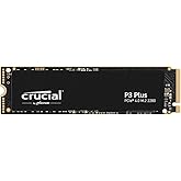 Crucial P3 Plus 4TB PCIe Gen4 3D NAND NVMe M.2 SSD, up to 5000MB/s - CT4000P3PSSD8