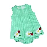 Lutents ベビー服 ロンパース カバーオール お花柄 水玉模様 女の子 カジュアル 快適 通気性良い 着心地良い 歩行服 子供パジャマ 新生児 出産祝いプレゼント 可愛い オシャレ
