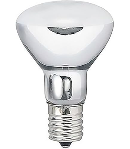 Amazon | ミニレフ電球 50W形 口金E17 KRR50E17 100V・110V 45W 10