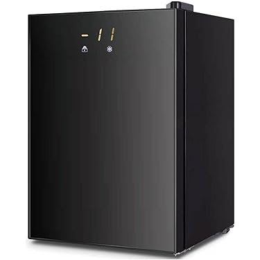 大人気商品 大特価！！』 ミニ冷凍庫 ブラック 小型 急速冷凍 32L 温度