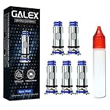 Freemax GX-P Mesh 交換用コイル for Galex/Galex Nano/Galex Pro 1箱（5個入り）+ エンプティボトル1本 (GX-P 0.8Ω)