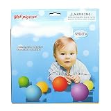 Fashionwu 6pcs Baby Graspingボール教育Infants HandキャッチマッサージSensory Ballおもちゃ