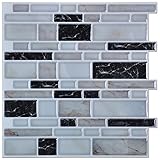 art3d Peel and StickキッチンやバスルームBacksplashタイル、壁ステッカー12のX 11 In 6個パックシート