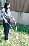 芝刈りハサミ 立作業用 芝生雑草 刈込バサミ [その他]