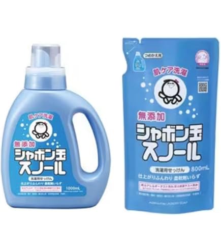 Amazon | シャボン 玉 ス ノ ー ル 石けん 無添加 本体 1000ml + 詰