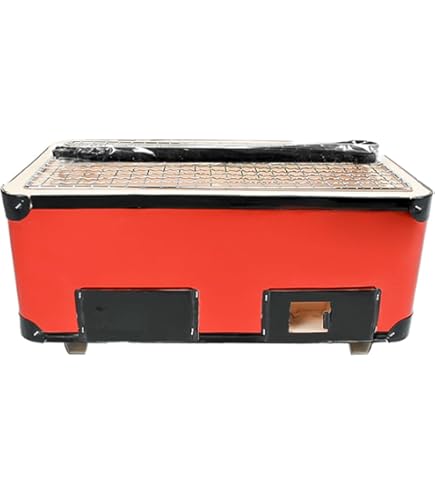 Amazon.co.jp: キンカ 角型コンロ（七輪）B4☆W375 アウトドアでの