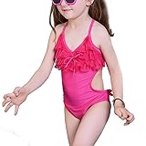 Spinas(スピナス) キッズ ベビー 水着 おしゃれ 子供服 兼用　90 105　120 海　プール 全5色 ピンク　水色 パープル　コーラルピンク　ローズピンク (105, ローズピンク)