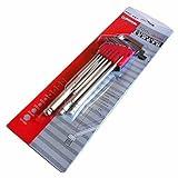 LESOLEIL 六角レンチ　キーセットセット(1.5mm 2mm 2.5mm 3mm 4mm 5mm 6mm 8mm 10mm) 9個入 Ｌサイズ