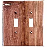 Sierra Lifestyles Traditional Switch Plate, 2 Toggle, Juniper by Sierra Lifestyles
