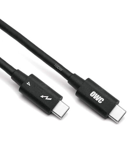 OWC Thunderbolt4 Dock + Thunderbolt4ケーブル Amazon.co.jp: 【国内正規品】 OWC Thunderbolt 4 / USB-C Cable （OWC
