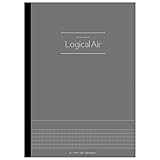 ナカバヤシ ロジカルエアー軽量ノート A罫 A4 ブラック ノ-A405A-D