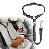 犬 シートベルト ペットシートベルト 車専用リード ドライブシートベルト 助手席 飛び出し防止 伸縮性あり 長さ調節可 犬用リード 犬用品